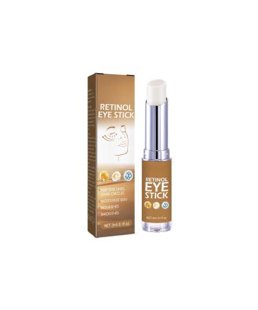 Retinol Eye Stick with Collagen & Hyaluronic Acid Eye Cream for Dark Circle and Puffiness Brightening Eye Balm Reduces Fine Lines and Bags in 4 Weeks