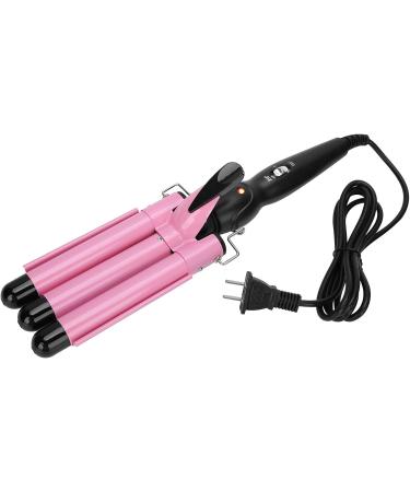 3 Barrel Curling Iron Wand Adjustable Hair Curler Waver Crimper 110V 240V Fast Heating Easy Temperature Adjustment Hair Styling Suitable for Wavy Hairstyles (22mm) - Buy Online on GoSupps.com