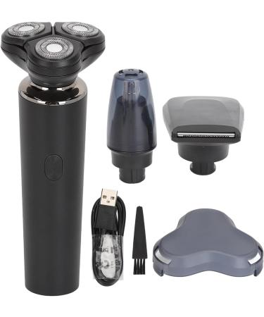 Electric Beard Nose Cutter Set 3D Floating Head Electric Beard Hair Trimmer Set 3 in 1 for Home - Buy Online on GoSupps.com