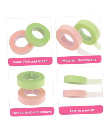 Buy NOLITOY Grafting Eyelash Tape - 5 Rolls Green Non-Woven Fabric Adhesive for Lashes & Hair | International Shipping Available - Buy Online on GoSupps.com