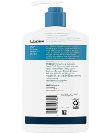 Buy Lubriderm Skin Therapy Hand & Body Lotion 16oz Pump - Hydrating Moisturizer for All Skin Types | Fast International Shipping - Buy Online on GoSupps.com
