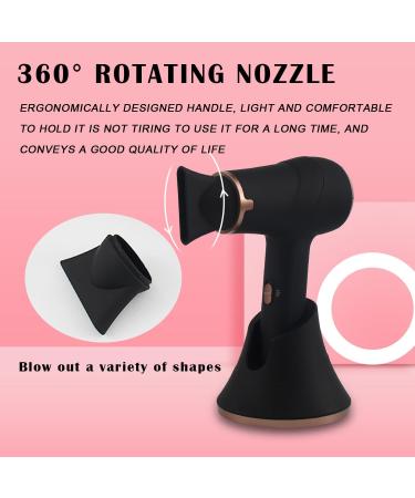 Fast-Drying Cordless Hair Dryers Portable Rechargeable Hairdryer for Women & Men with 1 Magnetic Nozzle/1 Charging Base Wireless Hair Dryer for Home/Travel - Buy Online on GoSupps.com