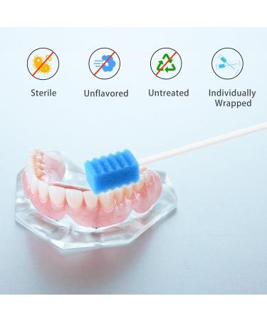 Argomax Oral Sponges Swab - 50 pcs Blue Mouth Care Foam for Swimming & Oral Hygiene - Buy Online on GoSupps.com