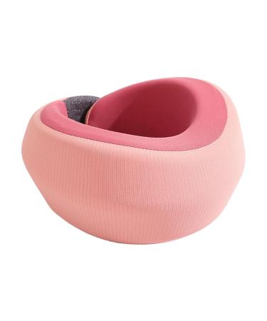 Shakven Soft Cervical Collar Soft Foam Wraps | Soft Foam Wraps Keep Vertebrae Stable Soft Neck Support Relieves Pressure in Spine Neck Support Brace for Travel Pink - Buy Online on GoSupps.com