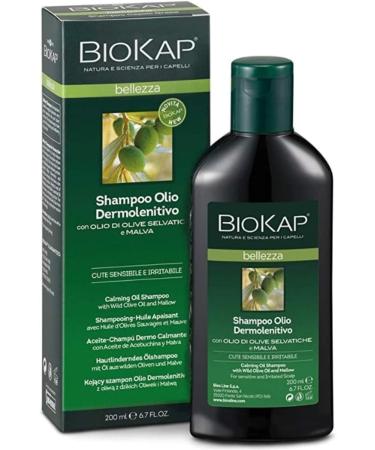  BIOKAP Dermolenitive oil shampoo with Selvatiques olive oil and Malva - Biokap 200 ml. - Buy Online on GoSupps.com