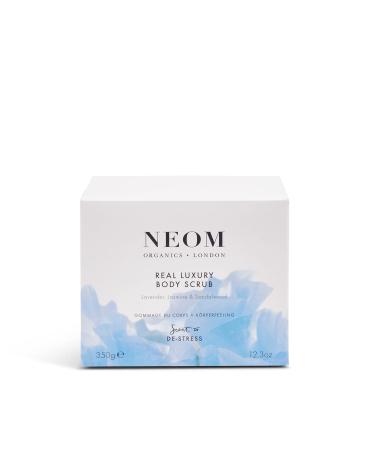 NEOM Real Luxury Body Scrub - Lavender & Sandalwood | Organic Vegan Natural Fragrance Hydrating | De-Stress Body Care - Buy Online on GoSupps.com