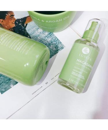 Luseta Macadamia Oil Hair Serum - Nourishing & Revitalizing for Normal & Dry Hair - 3.38oz | International Shipping Available - Buy Online on GoSupps.com