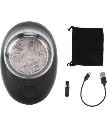 Handheld Electric Beard Trimmer | Portable Stainless Steel Grooming Tool for Travel (Matte Black) - Buy Online on GoSupps.com