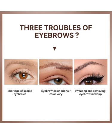 Eyebrow Tint 6g Waterproof Eye Brow Dye Brow Tint Eyebrow Gel Long Lasting Eyebrow Color Gel Eyebrow Dye Eye Brown Tint Kit Eyebrow Mascara for Chinese New Year Valentines Day Family - Buy Online on GoSupps.com