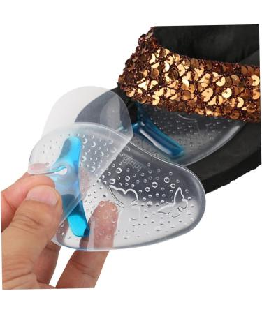 Mobestech Neuroma Pad Sandal Inserts - 6 Pairs Forefoot Cushion Gel Pads for Women | Non-Slip Thong Guards & Prevention for Comfort - Buy Online on GoSupps.com