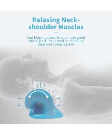 Neck Stretcher Support Pillow Neck and Shoulder Relaxer Pain Relief Portable Traction Pillow Neck Traction Neck Posture Pillow ZDHF - Buy Online on GoSupps.com