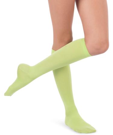 JOMI Compression Socks Women Collection - 15-20mmHg Microfiber - Medium Green - Buy Online on GoSupps.com