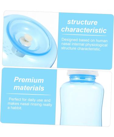 Child Nasal Rinsing Cleaner - Household Nose Cleaner Bottle for Nasal Wash Detergent Spray and Neti Pot Artifact - Buy Online on GoSupps.com