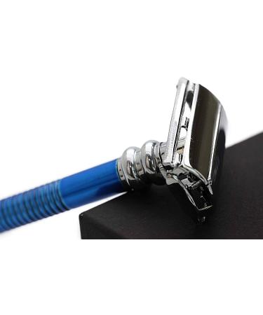 Haryali London Double-Cutting Razor Plane - Butterfly Razor for Men & Women | Reusable Metal & Steel Finish (Blue) - Buy Online on GoSupps.com