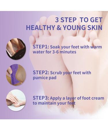 Disposable Foot Scrubber Pumice Pads | Effective Pedicure & Callus Remover for Smooth Feet - Buy Online on GoSupps.com