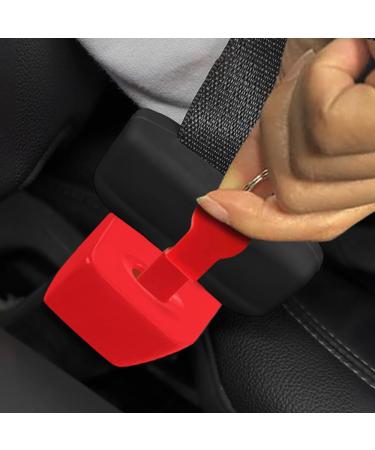 Buy 2 Red Car Door Locks & Child Safety Belt Locks | Secure Your Child with Solid Car Seats - International Shipping - Buy Online on GoSupps.com