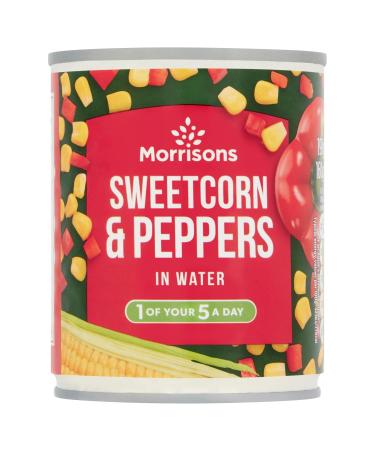 Morrisons Sweetcorn & Peppers in Water 160 g
