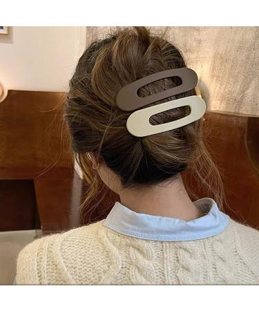 Large Duck Billed Hair Clips - 8 Pack Alligator Hair Barrettes for Women - Matte Finish Styling Accessories - Buy Online on GoSupps.com