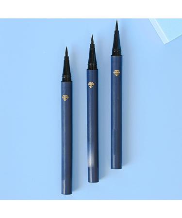 Liquid Liner | 1ml Waterproof Smudge Proof Eyeliner | Eyeliner Liquid Liner Glides on Smoothly Ultra Fine Brush Tip Quick Drying Formula Utoya Black - Buy Online on GoSupps.com