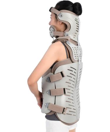 FoRes Neck Fixation Device - Adjustable Cervical Thoracic Traction Orthosis Halo Brace for Adult Neck & Chest Support (Medium) - International Shipping Available - Buy Online on GoSupps.com