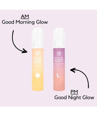 W7 Good Morning & Good Night Glow Face Cream - 2 Pack | Hydrating & Repairing Skincare Set | International Shipping Available - Buy Online on GoSupps.com