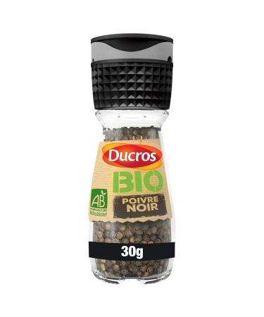 Ducros DUCROS - Organic Black Pepper Mill 30g
