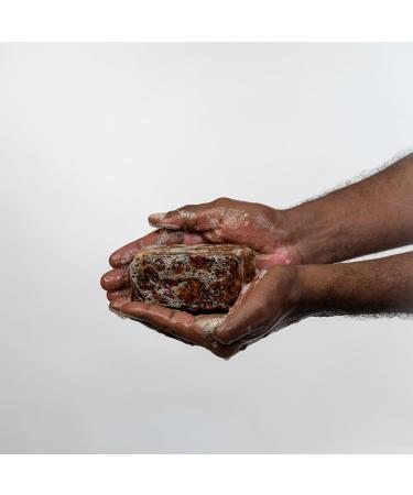 African Black Soap 100% Natural Black Soap 250g - Buy Online on GoSupps.com