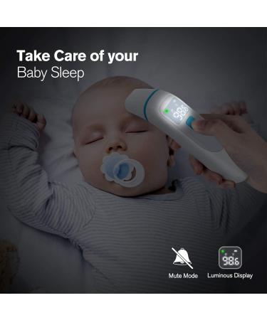 Infrared Thermometer for Adults, Forehead and Ear Thermometer for Fever, Baby Thermometer - Accurate Temperature Reading - Buy Online on GoSupps.com