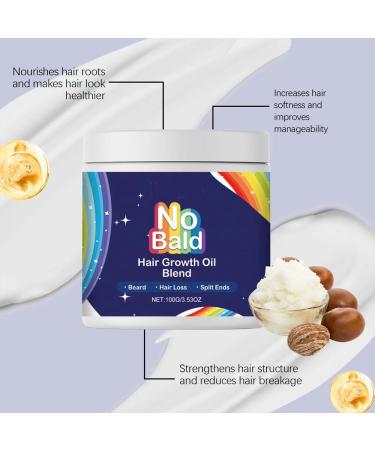 2 Pcs Nobald Hair Growth Oil Blend Growth Oil Blend Deep Repair Hair Mask Repairs Dry Damaged Hair Hair Mask For Hair Growth Promotes Hair Growth Hair Mask For All Hair Types - Buy Online on GoSupps.com