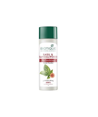 Biotique Basil and Red Sandal Wood Body Talc 150gms