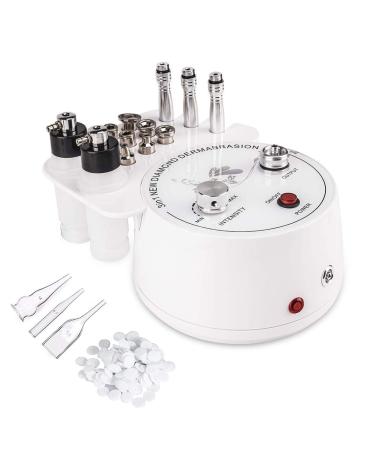 Diamond Microdermabrasion Machine, Yofuly 3 in 1 Professional Microdermabrasion Machine with Vacuum Glass Tube and Spray Bottle for Home Use Skin Care