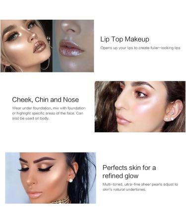 Highlighter Makeup 6ml Liquid Highlighter Radiant Non-Caking Cosmetic Natural Finish Liquid Highlighter for Girl 2 1 count (Pack of 1) - Buy Online on GoSupps.com