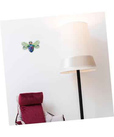 LIFKICH Iron Bee Wall Hanging Decor Bee Wall Decor Home Ornament Bees Wall Art Bees Wall Sculpture Scene Pendant Bees Art Wall Decoration Decorations for Fence Metal Wall Outdoor 19.00X13.00X0.50CM Green - Buy Online on GoSupps.com