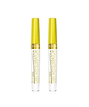Rimmel Lash Accelerator Serum Clear 11ml pack of 2 (total 22 ml)