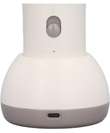 Kids Hair Dryer Lightweight Rechargeable Cordless Small Hair Blow Dryer Body Dryer with 2000mAh Battery Gentle Heat Safe for Kids Anti Scald Design Travel Baby Hair Dryer Milky White and Brown - Buy Online on GoSupps.com