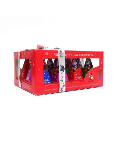 Buy ETS TEEGENKEN Winter Collection Red | 12 Organic Winter Teas | 6 Varieties | Eco-Friendly Pyramid Bags | Perfect Christmas Gift - Buy Online on GoSupps.com