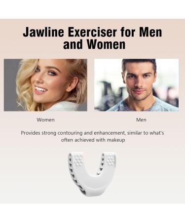 Jawline Coach & Pine Trainer for Men & Women | 40lbs Kiefer Exerciser - Double Chin & Jawline Fitness Ball - Buy Online on GoSupps.com