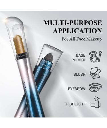 LUXAZA 24H Longwear Champagne Shimmer Eyeshadow Stick - Waterproof, Cruelty-free & Vegan | 1PCS 204 - Buy Online on GoSupps.com