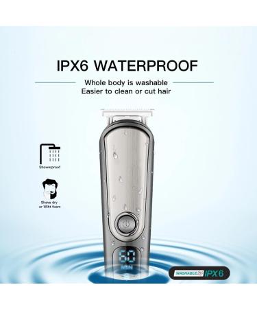 5-in-1 Hair Clippers for Men - Adjustable Beard Trimmer Body Groomer & Electric Shaver | Rechargeable Nose Ear & Eyebrow Trimmer - Buy Online on GoSupps.com