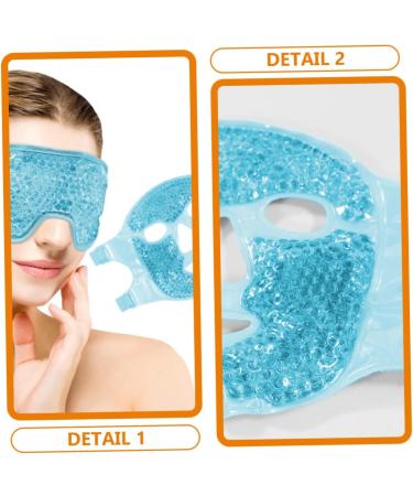 Housoutil 1 Set Gel Eye Hot Cold Sleeping Cooling Compress Mask Ice Full Gel Eye Relief Mask Puffiness Sleep Mask Women Cooling Facial Mask Travel Elastic Rope Goggles To Sleep - Buy Online on GoSupps.com
