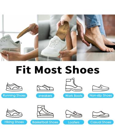 Dr. Foot Heel Cups for Plantar Fasciitis Relief | Heel Cushions for Pain & Heel Spurs | Size L (W 9-13 M 8-13) - Comfort for Men & Women - Buy Online on GoSupps.com