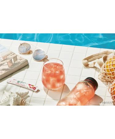 Damtuh Kombucha Tea Zero Sugar Sparkling Powdered Mix Lemon Flavor - 10 Sticks | Live Probiotics & Prebiotics from Korea - Buy Online on GoSupps.com