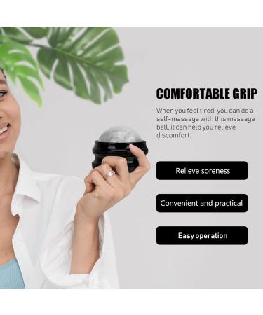 Tovinanna Massage Ball - 1stk Muscle Relaxation Tool | Essential Oil Exercise Roll | Foot Sole Fascia Ball | 6.5x6.1cm | International Shipping Available - Buy Online on GoSupps.com