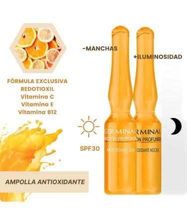 Germinal - Antioxidant facial serum dia 30 ampoules of 1.5 ml - Buy Online on GoSupps.com
