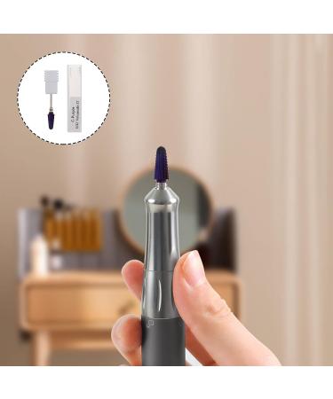 FRCOLOR 1pc Nail Polisher Nail Polishing Heads Nail Drill Heads Manicure Drill Bits Nail Grinding Tools Nail File Drill Bit Cuticle Drill Bits Diamond Electric Plastic Remover White 7x1.5cm Colorful White - Buy Online on GoSupps.com