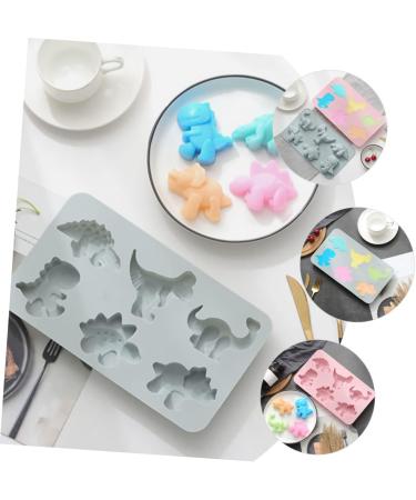 MAGICLULU 3D Birthday Cake Pan 10 Pcs Dinosaur Cake Mold Candy Jelly 3 Cube Moulds 28X16.2CMx5pcs - Buy Online on GoSupps.com
