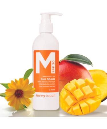 Mango Butter Sunscreen SPF 30 - with Manuka Honey and Calendula to protect and hydrate skin - Buy Online on GoSupps.com