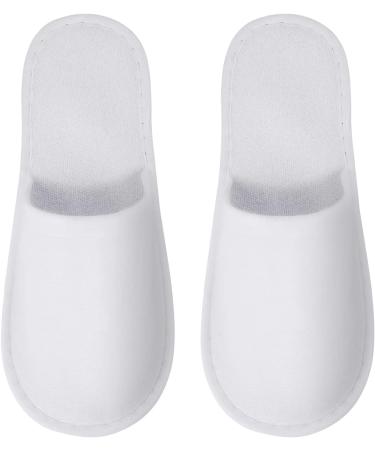 Queuca Disposable Hotel Slippers - 100 Pairs for Men & Women | Perfect for Spas & Guest Rooms - Multi-Way Bathing Comfort - Buy Online on GoSupps.com