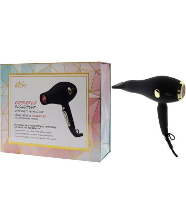 Aria Beauty Infrared Blow Dryer With Ionic Technology - Ionic Blow Dryer for Enhanced Shine and softness - Hair Blow Dryer with Cool Shot Button - 1 pc - Buy Online on GoSupps.com