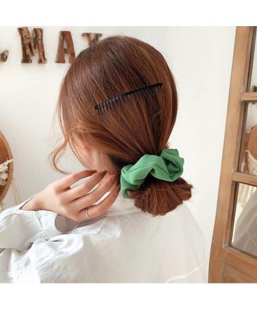 6-Piece Metal Hair Comb Clips - Bridal Wedding Veil Accessory for Women and Girls in Black - Buy Online on GoSupps.com